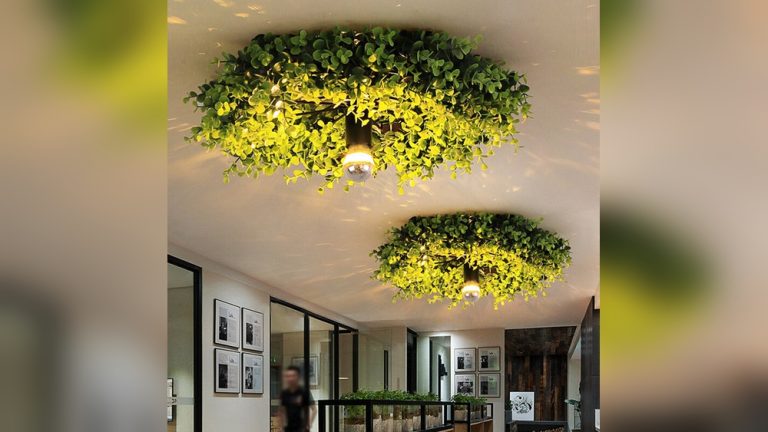 Indoor Plant Chandelier Decor