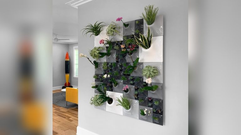 Modern Indoor Plant Wall Decor