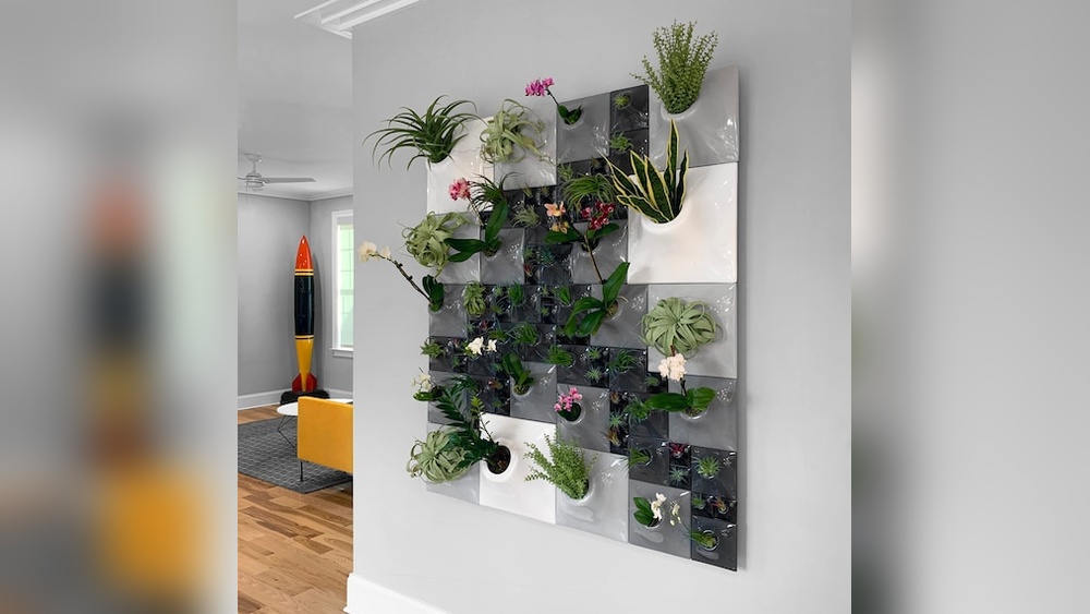 Modern Indoor Plant Wall Decor