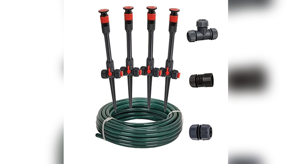 Best Above Ground Sprinkler System For Large Yard