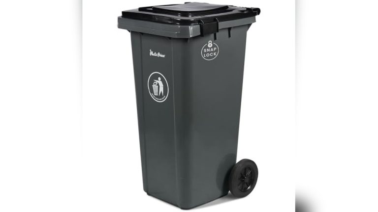 Best Outdoor Garbage Cans With Locking Lids And Wheels