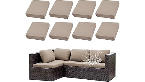 The image shows a collection of colorful outdoor cushions, ideal for the Best 10 Color for Outdoor Cushions guide.