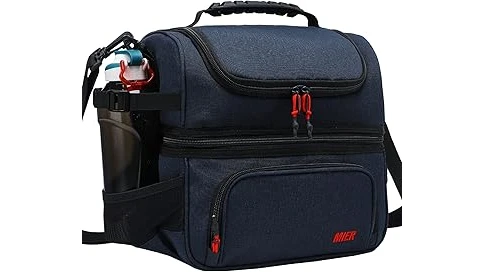 The image shows various durable lunch boxes ideal for workers, some perfect for the best 10 lunch box for blue collar needs.