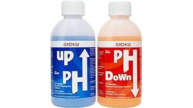 The image shows a close-up of hydroponic water with a pH testing strip, illustrating the best 10 pH levels for hydroponics.
