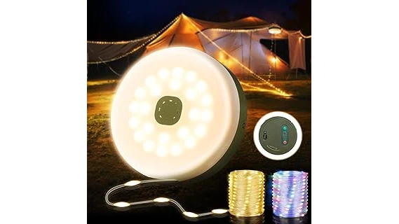 Best 10 String Lights for Camping