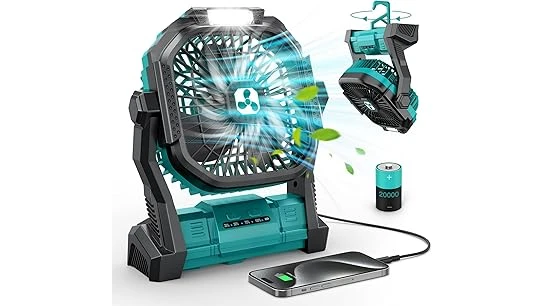 Best Selling 10 Battery Powered Camping Fan