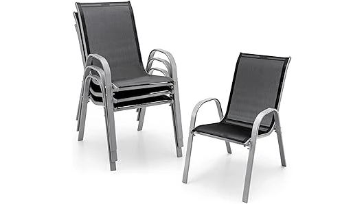 The image shows various stylish chairs perfect for a welcoming front porch, highlighting best sellers.