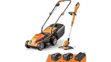 Best Selling 10 Electric Lawn Mower and Trimmer Combo