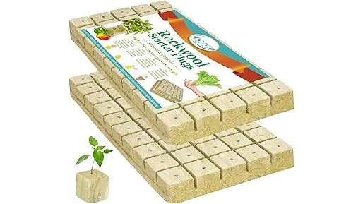 The image shows various hydroponic grow mediums, illustrating the Best Selling 10 Grow Medium for Hydroponics.