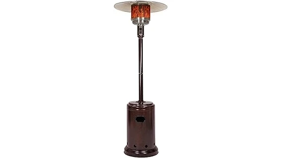The image shows a collection of attractive outdoor heaters suitable for restaurant patios, highlighting top sellers.