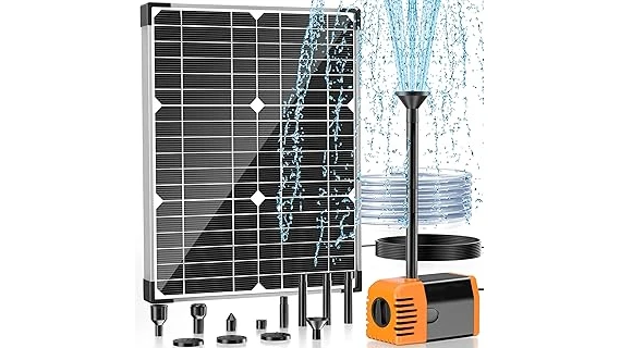 Best Selling 10 Solar Powered Water Pump for Pond