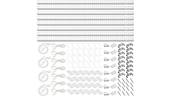 The image shows a collection of high-quality grow lights demonstrating the best-selling 10 spectrum options.