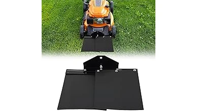 The image shows a powerful zero turn mower creating perfect stripes on a lush green lawn.