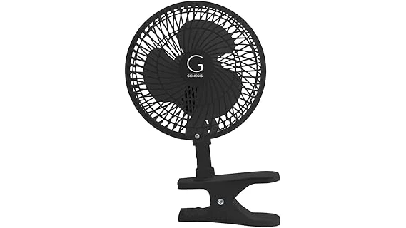 The image shows several sleek, modern indoor plant fans to keep your greenery thriving.