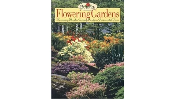 The image shows vibrant pink azaleas in a shady garden setting, highlighting popular flowering shrubs.