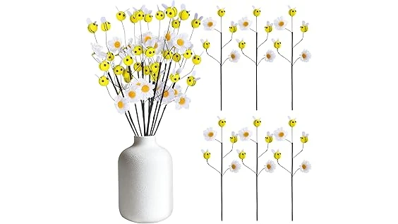 The image shows a variety of colorful flowers, likely some of the most popular for honey bees.