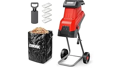 The image shows a variety of garden shredders, highlighting the most popular 10 for composting needs.