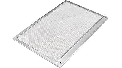 The image shows various types of gutter covers designed to manage falling pine needles.