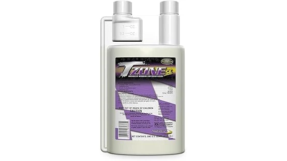 The image shows bottles and packaging of popular herbicides for effectively controlling broadleaf weeds.
