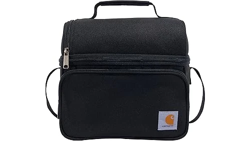 This image shows a stylish assortment of insulated lunch boxes, perfect for adults seeking a portable meal solution.