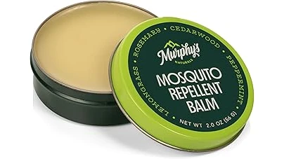 The image shows vibrant lavender plants, highlighting popular choices for natural mosquito repellent.