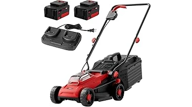 The image shows several lawn mowers suitable for sloped yards, highlighting popular choices for tackling inclines.