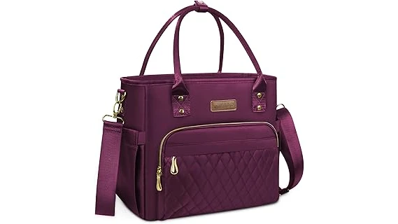 This image shows an arrangement of stylish lunch cooler bags perfect for adults.