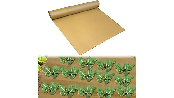 The image shows a variety of popular mulch options for effective weed control.