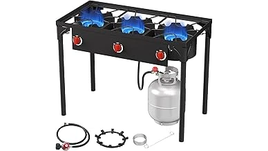 The image shows a collection of top outdoor stoves, highlighting the Most Popular 10 Outdoor Stove for Backyard.
