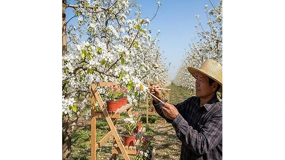 This image shows vibrant blooming flowers, showcasing popular pollinator plants for a vegetable garden.