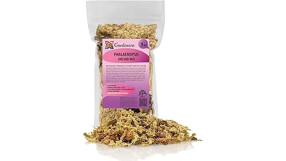 The image shows an assortment of popular potting medium options for Oncidium orchids.