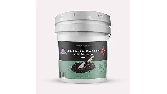 The image shows a variety of rich, organic soil blends ideal for an award-winning vegetable garden.