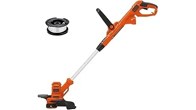 The image shows a selection of top-rated electric trimmers ideal for precise lawn edging.