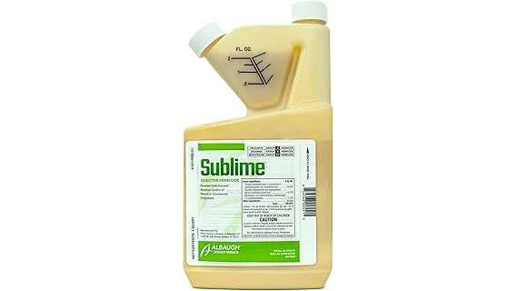 The image shows a selection of popular weed killer products specifically designed to combat clover.