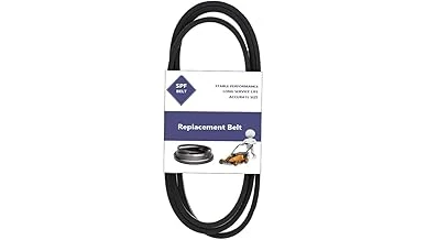 The image shows a powerful wide area walk behind mower ideal for tackling large lawns with ease.