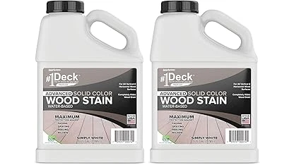 The image shows a vibrant wooden playset showcasing six popular stain colors for outdoor use.