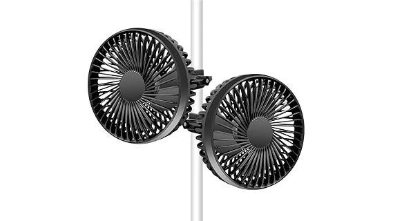 The image shows a variety of fans and ventilation equipment suitable for grow tents, highlighting top choices.
