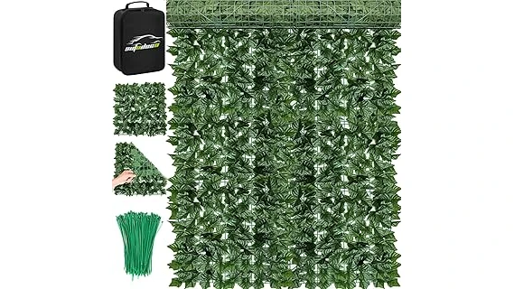 The image shows lush green ivy plants growing thickly as ground cover, perfect for a top 10 list.
