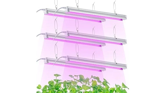 This image shows a variety of plant LED grow lights, ideal for your Top 10 list.