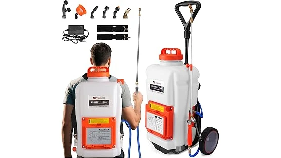 Top Rated 10 Battery Powered Garden Sprayer on Wheels