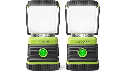 The image shows a selection of top-rated lanterns perfect for power outages, ready to provide light.