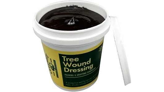 This image shows various tree wrap products designed for repairing damaged bark.