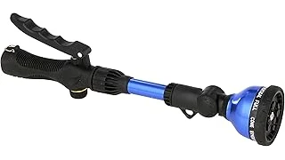 The image shows a durable, adjustable watering wand for garden hoses, a top-rated gardening tool.