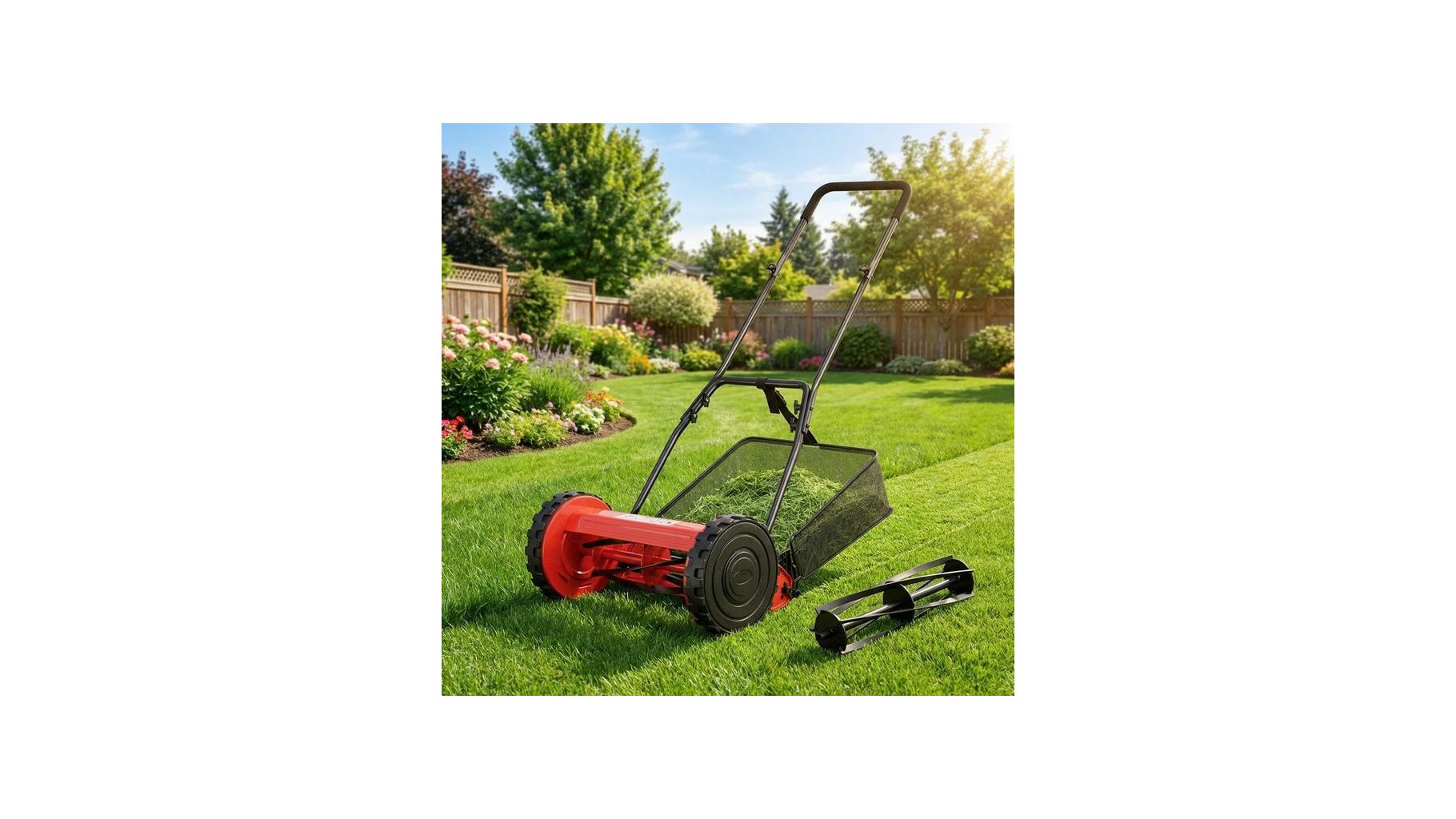 Cordless Manual Reel Lawn Mower, Push – Honest Review