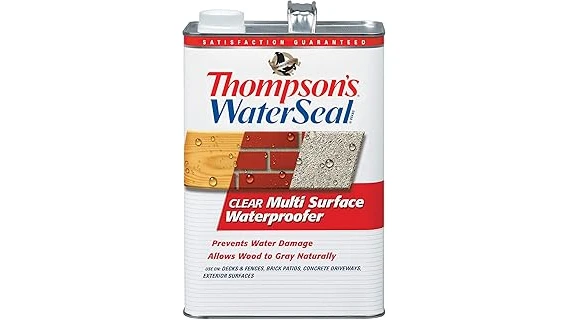 This image shows various cans of outdoor wood furniture sealer displayed attractively for comparison.