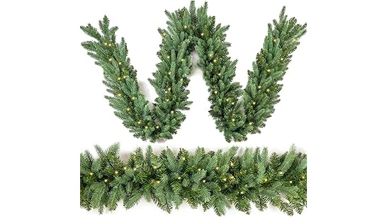 Best 10 Pre Lit Christmas Garland