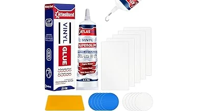 The image shows a selection of air mattress patch kits, perfect for quick repairs.