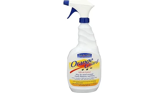 This image shows a selection of effective outdoor pest control sprays for a top-rated list.