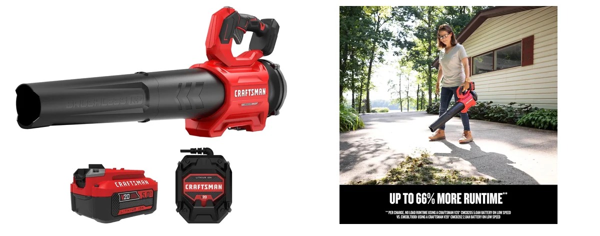 CRAFTSMAN CRAFTSMAN V20* BRUSHLESS RP Blower (5.0Ah) images