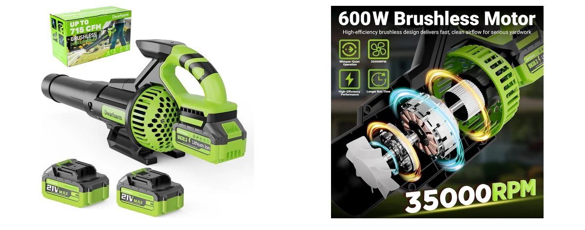Dwarfuarm Cordless Leaf Blower images